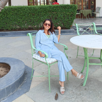 Powder blue coord set