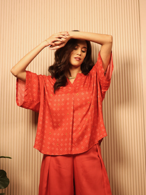 Scarlet Rose One Size Top