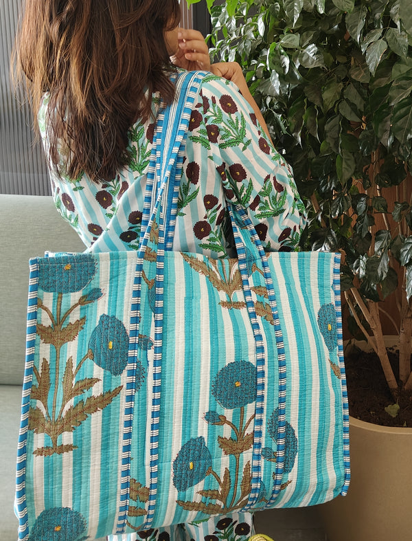 Poppy Playdate Tote