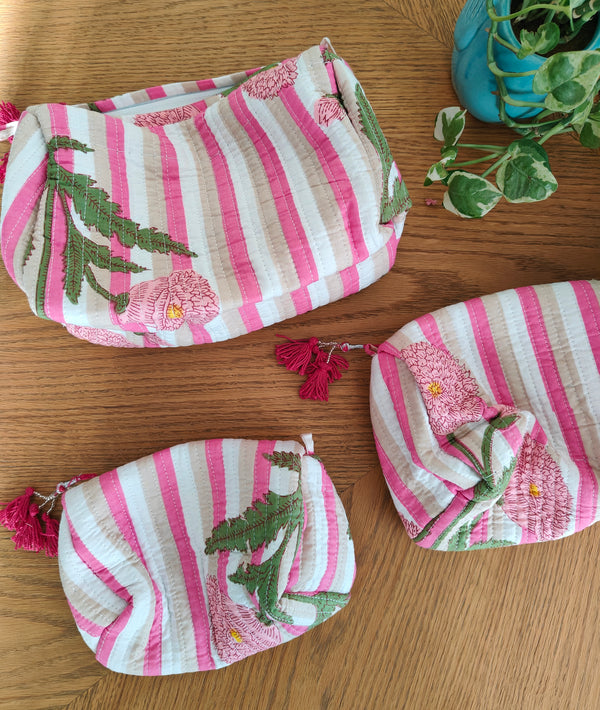 Poppy Playdate Toiletry Pouch (Set of 3)