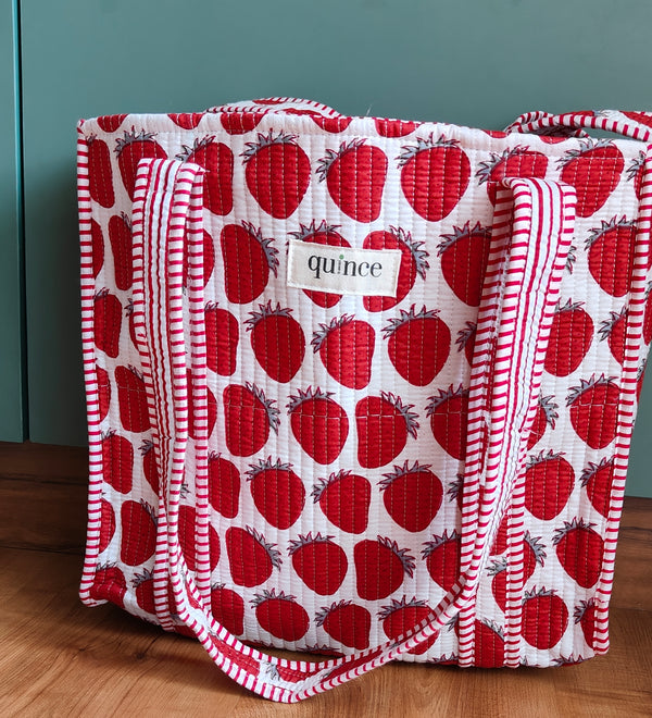 Strawberry Sundae Tote (Small)