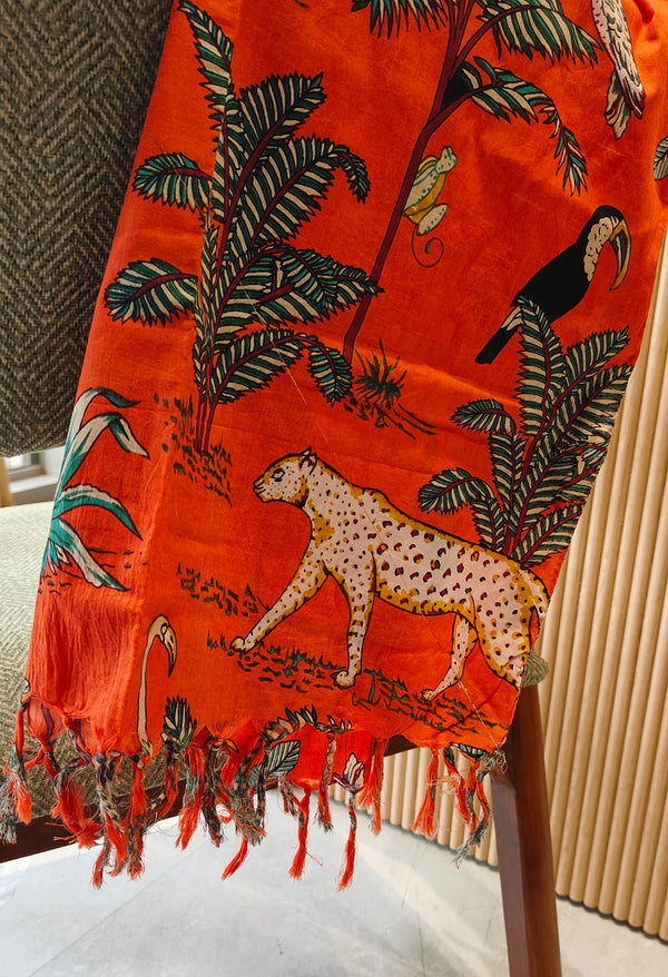Tangerine Jungle Stole