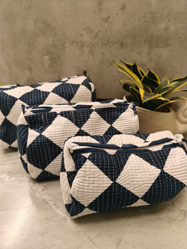 Square Up Toiletry Pouches (Set of 3)