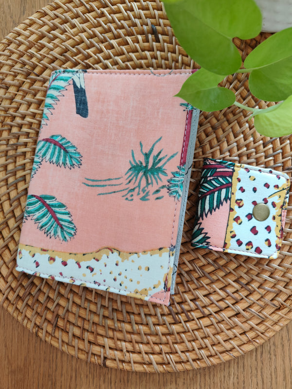 Jungle Joy Pink Passport Cover