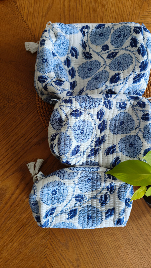 Tulip Tales Toiletry Pouches (Set of 3)