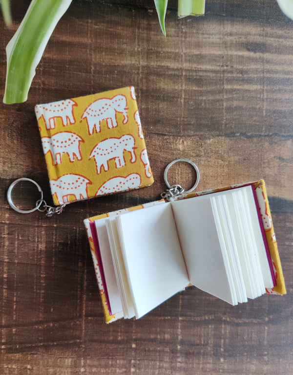 Indie Haathi Keychain Diary