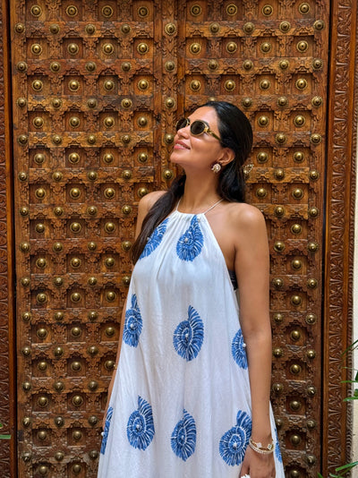 Sea Swirl Maxi Dress