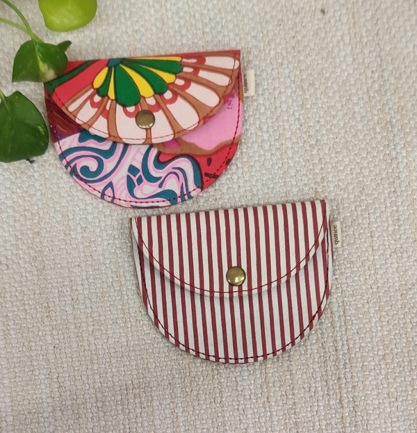 Fruit Punch and Stripe  Mini Wallet (Set of 2)