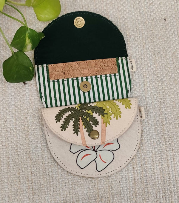 Beachwalk and Stripe  Mini Wallet (Set of 2)