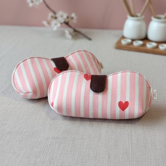 Heartbeat Pink Eyewear Case