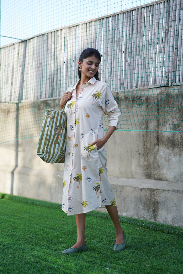 Beachwalk  Shirt Dress