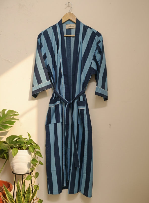 Skyline Stripes Robe