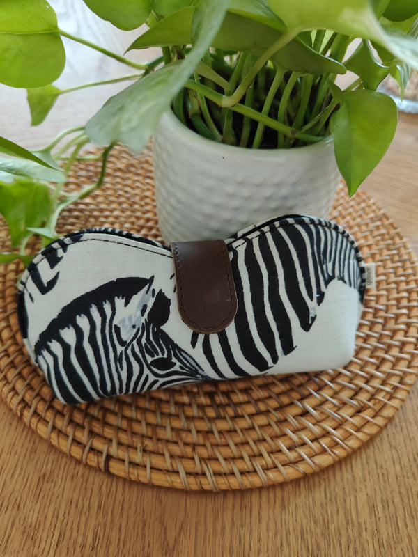Zippy Zebra Eyewear Case