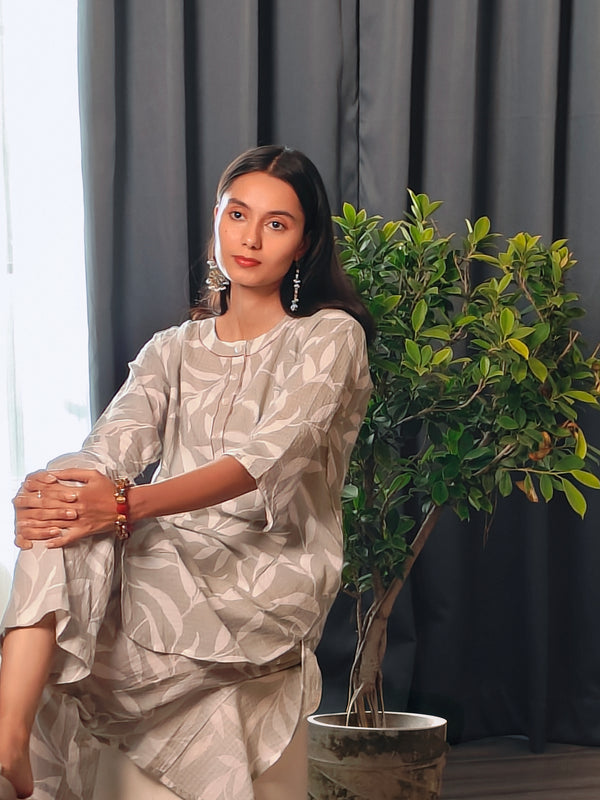 Olive Leaves Kurta Set