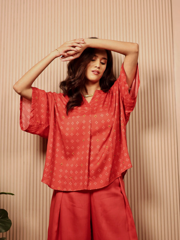 Scarlet Rose One Size Top