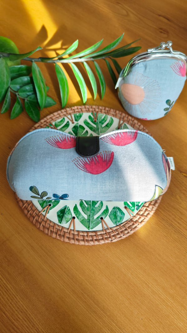 Grey Misty Meadows Eyewear Case