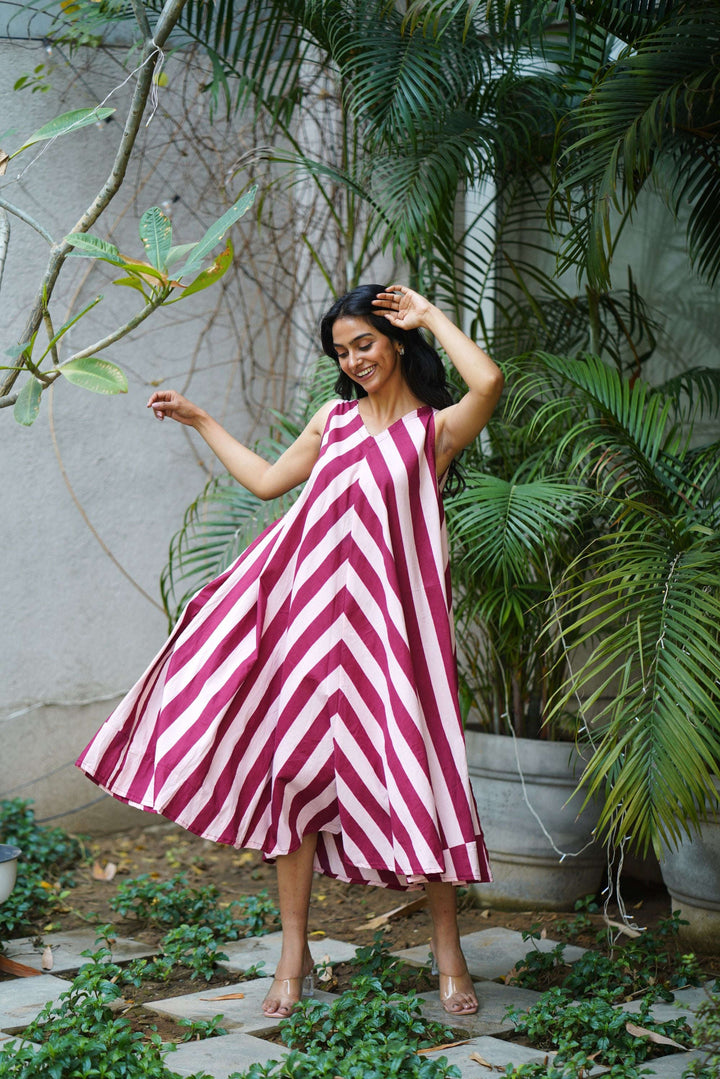 quince maxi dresses Cranberry Stripes Fit and Flared Dress – The Life addon_jy1 Frostluinai Women American Flag making it not just Add Insurance?:No
