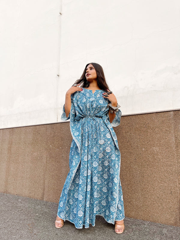 Dozing Dahlias Kaftan