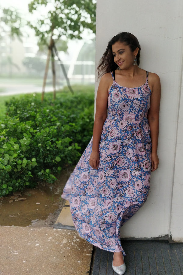 Strappy Floral Maxi