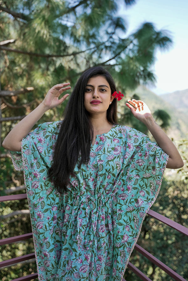 Water Lily Blush Kaftan