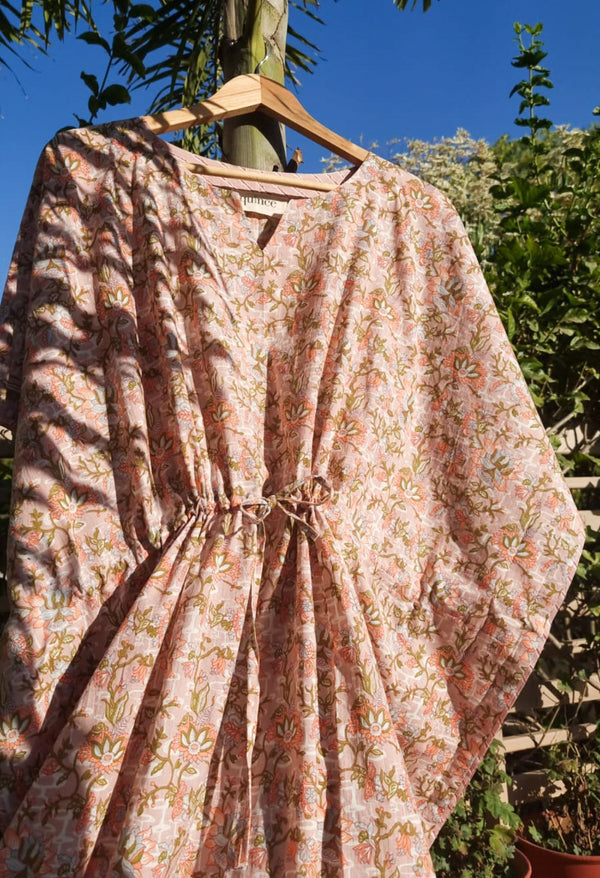 Tropical Lavender Kaftan