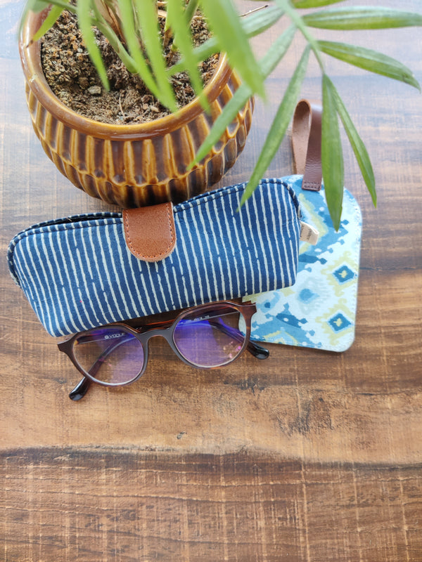 Indigo eyewear cover
